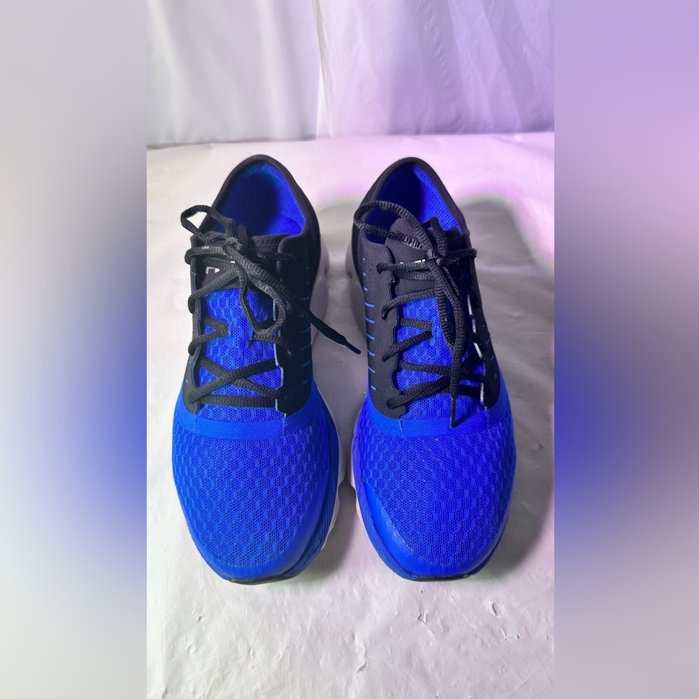 Under Armour Royal Blue and Black Men's Running Sneakers - Picture 3 of 9